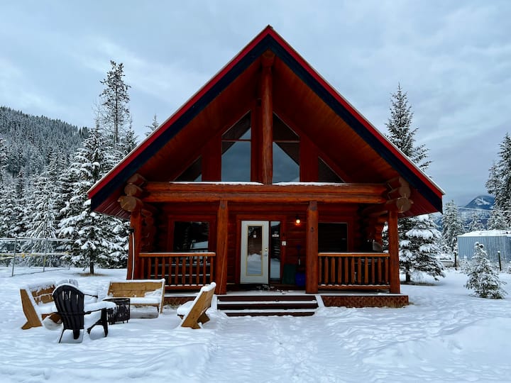 Beautiful 2br Wooden Cabin - Yoho National Park Of Canada