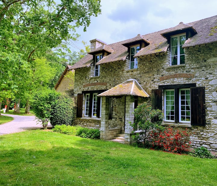La Maison Normande Du Domaine Du Chesney - 吉維尼