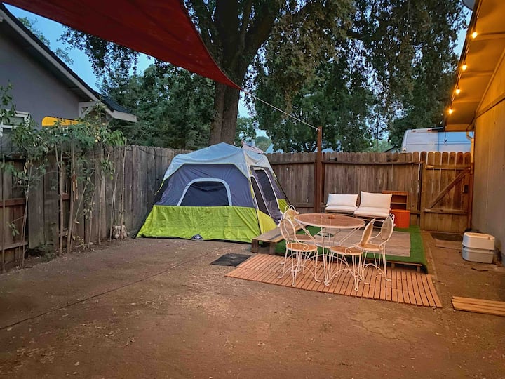 Vanlife: Class B Or Tent Camping Under An Oak Tree - Woodland, CA