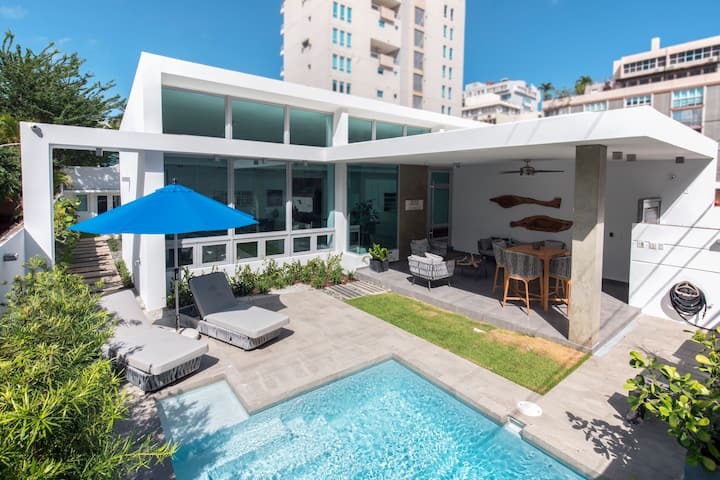 Luxurious And Beautiful Isla Verde Beach House With Pool  (See Video) - San Juan