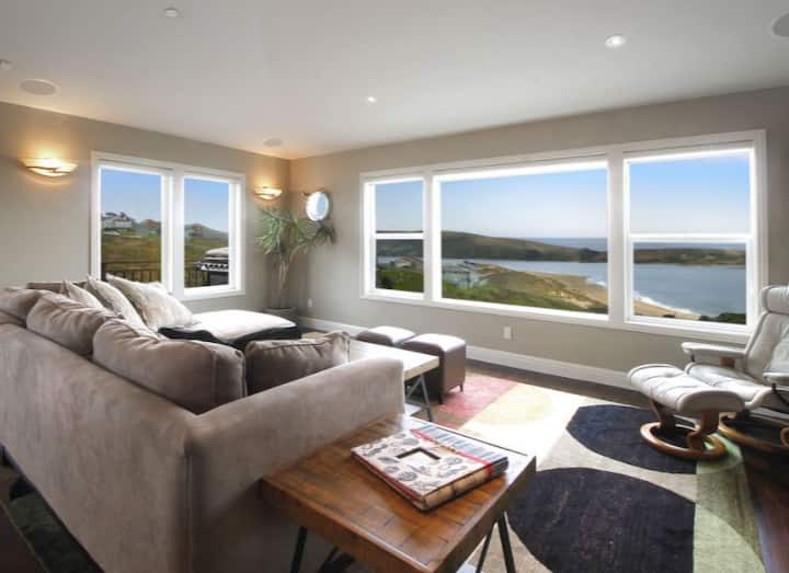 Looking Over The Pacific And Point Reyes, Your Elegant, Relaxing Retreat - Dillon Beach, CA