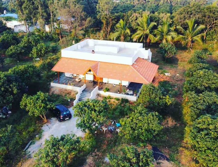 Country Farmhouse In The Midst Of Mango Groves - Télangana