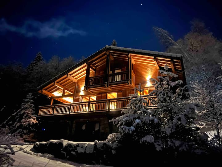 Luxury Chalet With Hot Tub And Views - Abondance