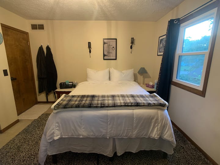Cozy & Comfy Room With Queen Bed - Lansing