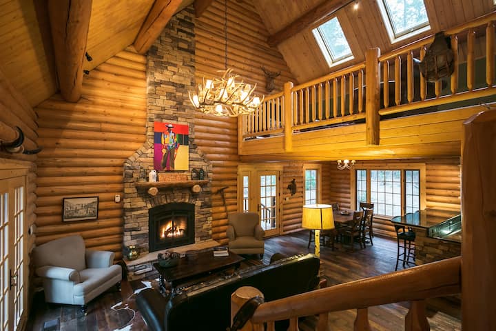 Luxury Log Cabin In The Gold Country W/ev Charger - Californie
