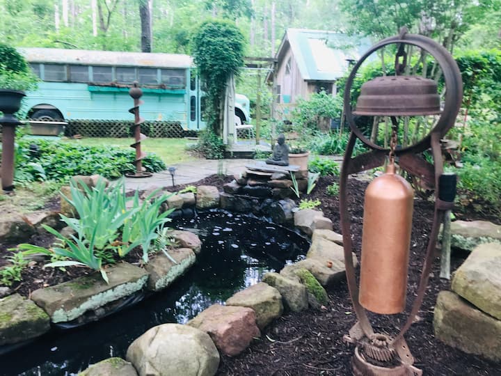 Cozy Art Cabin Among Organic Gardens Near Unc/duke - Chapel Hill, NC