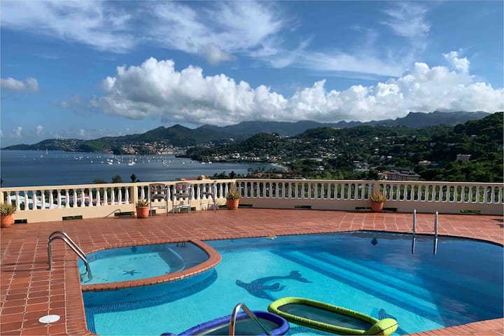 Spectacular Views Of Grand Anse Bay Apt#3 - Grenada