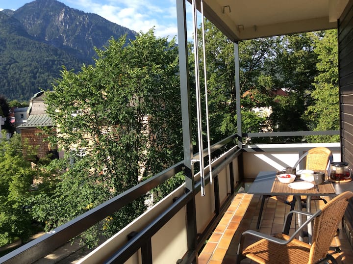Panorama-balkon In Der Kurzone Zum Erholen! - Bad Reichenhall