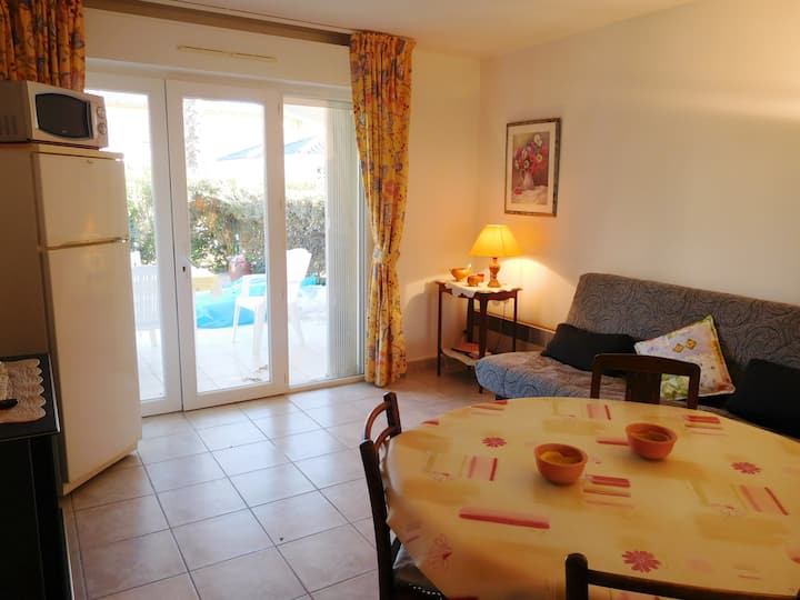 Beautiful 3 Room Apt With Swimming Pool Near The Golf Cap D'agde - Bessan