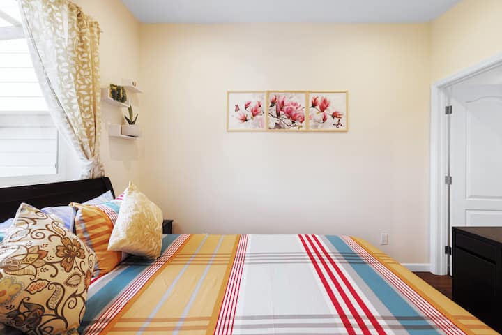 【B】comfy,separate Entrance&private Bath Guest Room - Daly City, CA