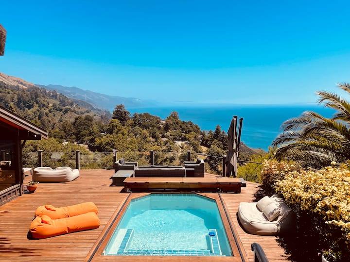 5 Acres Pool/spa, Walk To All Big Sur Has To Offer - 빅 서어