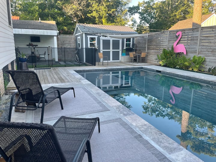 Heated Pool! Walk To Gov St, Close To Lsu/downtown - 巴頓魯治