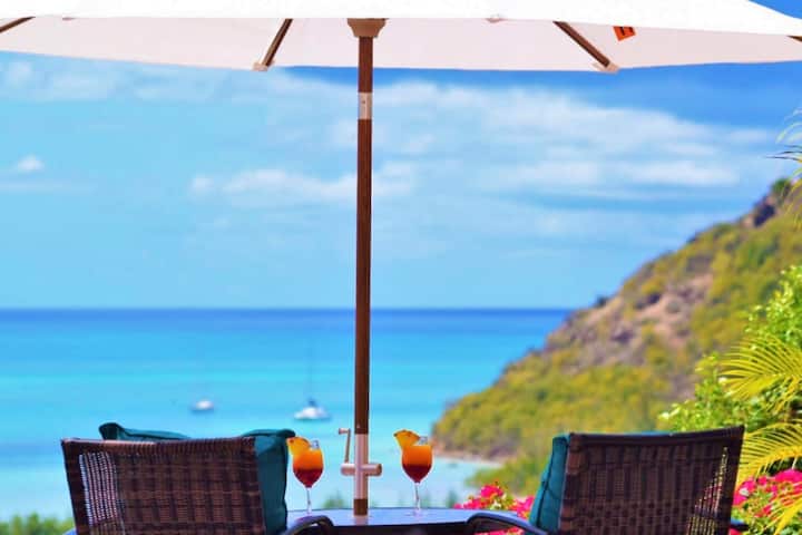 Panoramic Sea View, Pool And Kayak: Antiguasoleil - Antigua und Barbuda