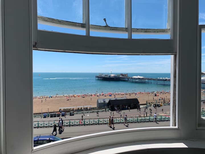 Seaview Regency Apartment With Private Parking - Brighton Marina
