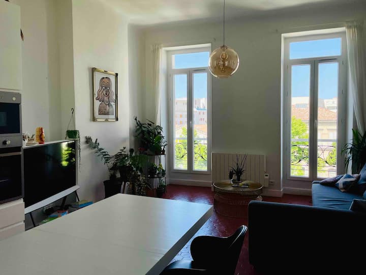 Appartement Marseillais Typique Et Moderne - Parc Borély - Marseille