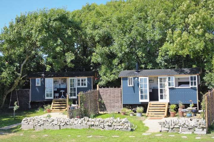 Purbeck Shepherd Huts - Winspit & Chapmans Pool - Swanage