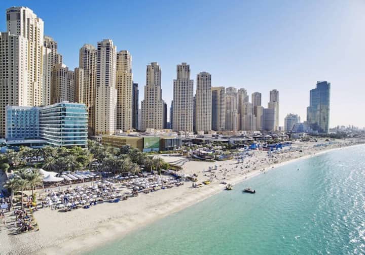 On The Beach! Luxury Room In 2br Seaview Flat - Dubai