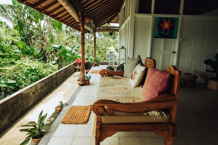 Two Bedrooms + Living Room And Open Air-bathroom - Bali