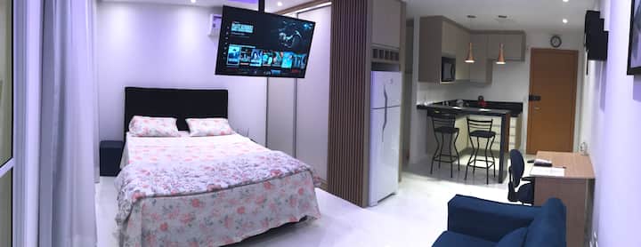 Apartamento Studio Loft Flat- Aeroporto  Guarulhos - 과룰류스