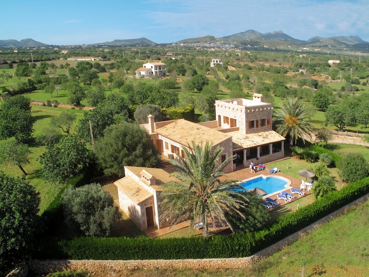 Villa Ses Figueres  House With Pool And Internet - Portocolom
