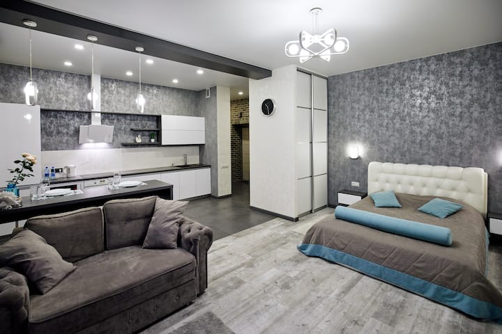 Amaflat. 46 M2. Best Location. Bright And Comfy. - Minsk