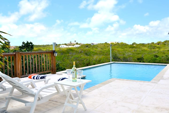 Flame Tree Cottage|ocean View&pool.walk To Beach - Turks and Caicos Islands