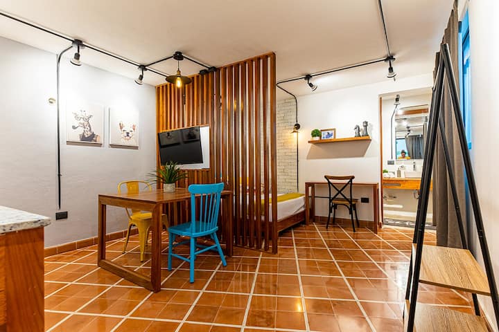 Hipster Nook - Comfy And Quiet Suite With An Industrial Style. - Mérida, México