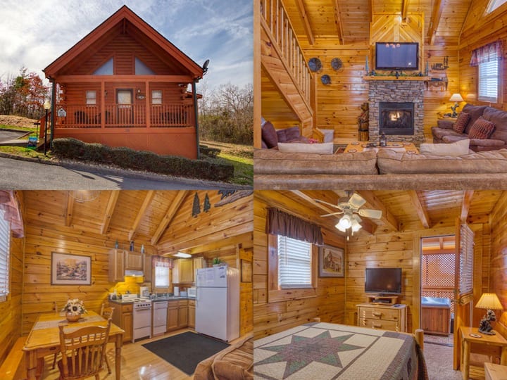 2b2b Cozy Cabin-walking Distance To Parkway! 208 - Pigeon Forge