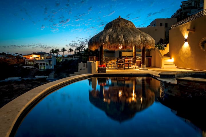 Luxury Pedregal Villa Sebastian, Downtown, 7th Night Free, Chef, Concierge! - Cabo San Lucas