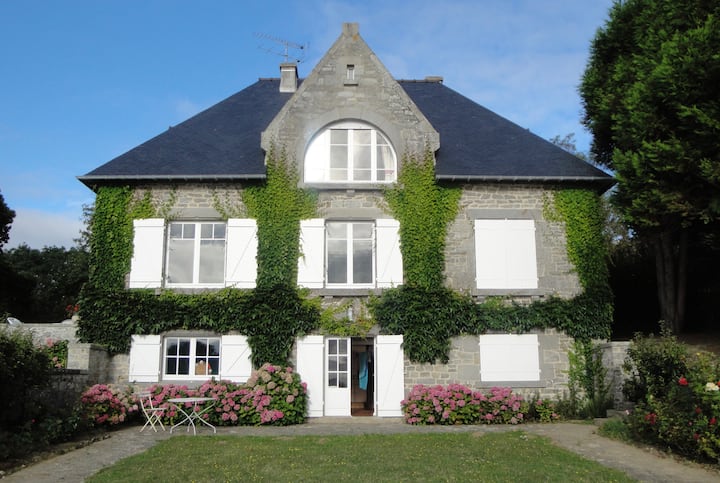 Gran Villa Familiar De Granito Con Excepcionales Vistas Al Mar. <Br> - Saint-Cast-le-Guildo