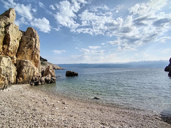 Island Bliss-sea View, Near The Beach, Island Krk - Verbenico