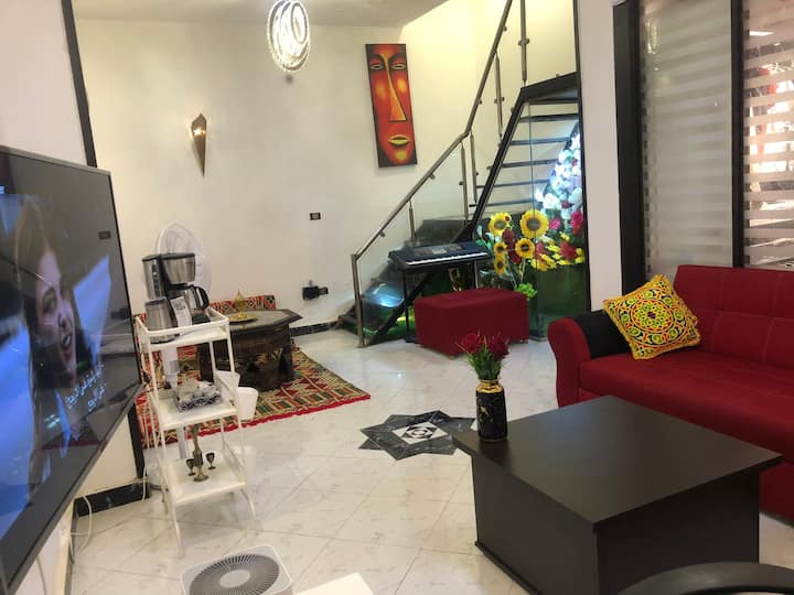 New Duplex Studio Clean & Quiet In Zamalek - Cairo