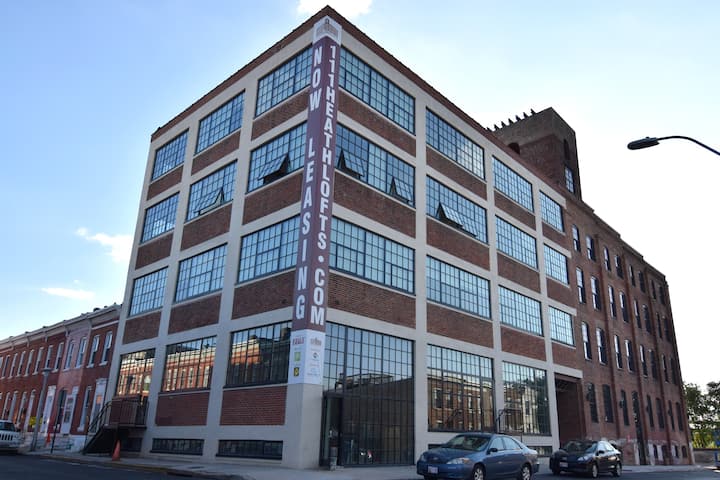 Industrial Chic Apt In Fed Hill (Free Parking) - Baltimore, MD