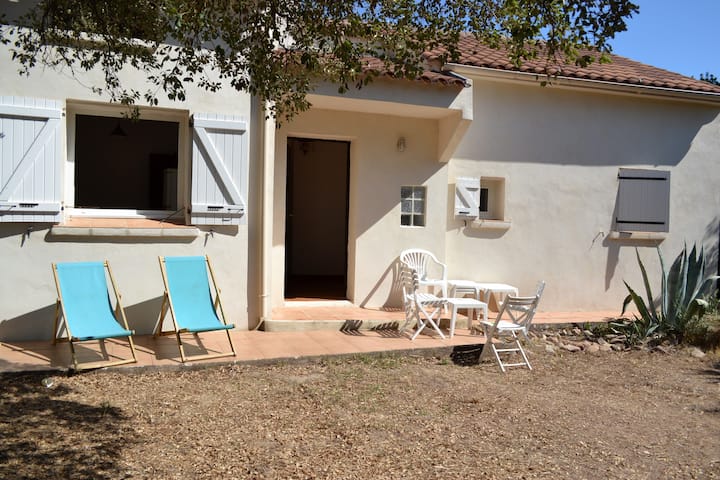 Villa Jumelée, 4 Couchages, Bord De L'eau, Tennis. - Pianottoli-Caldarello
