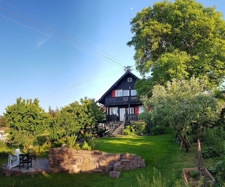 Black Forest Wooden House With Garden - Bad Herrenalb