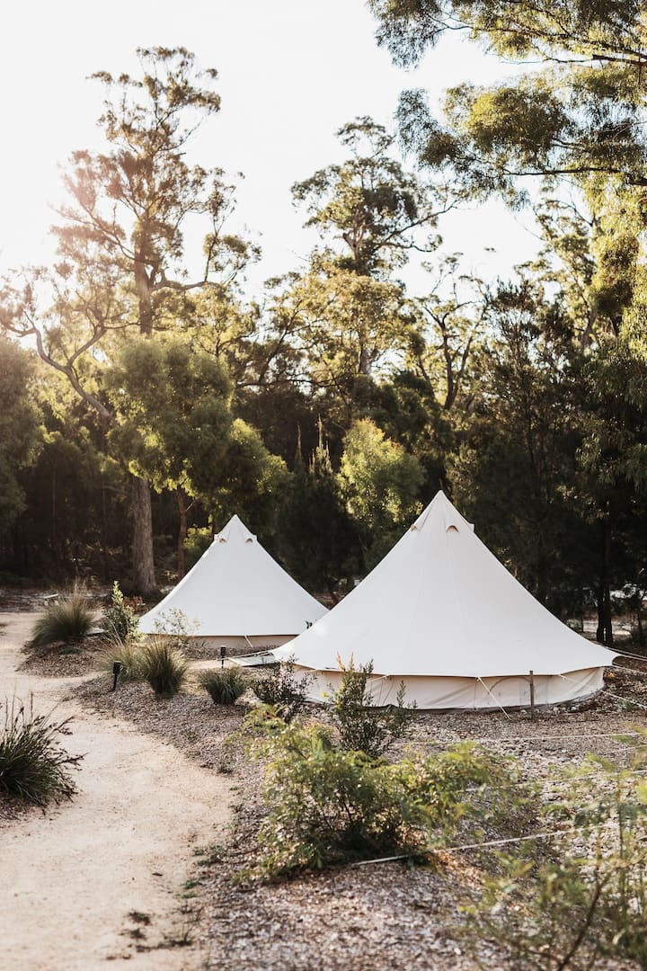 Bay Of Fires Bush Retreat Bell Tent - Tasmanie