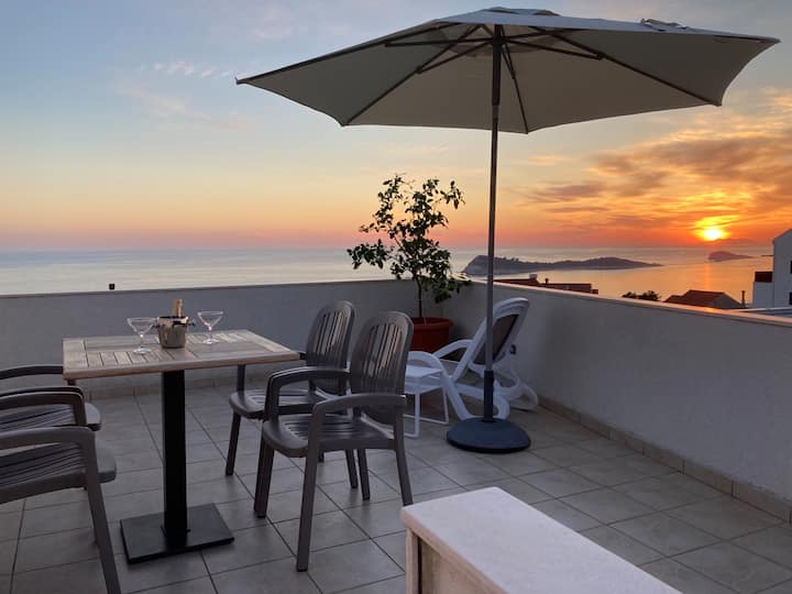 Apartment Marko  With Panoramic Sea View - Cavtat