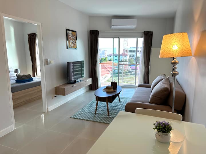 Appartement Hua Hin-5min Plage & Centre Commercial - 후아 힌