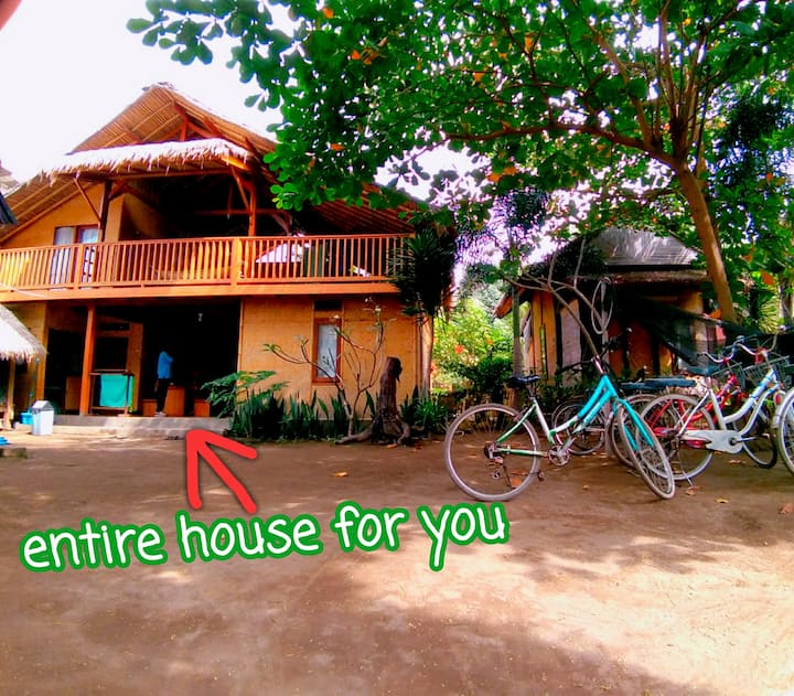 Lima Bintang Entire House Entire With 4bed Rooms - Gili Islands