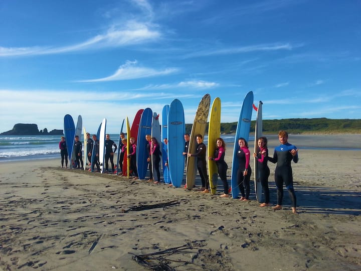 Bazil's Hostel And Surf School - Westport, New Zealand