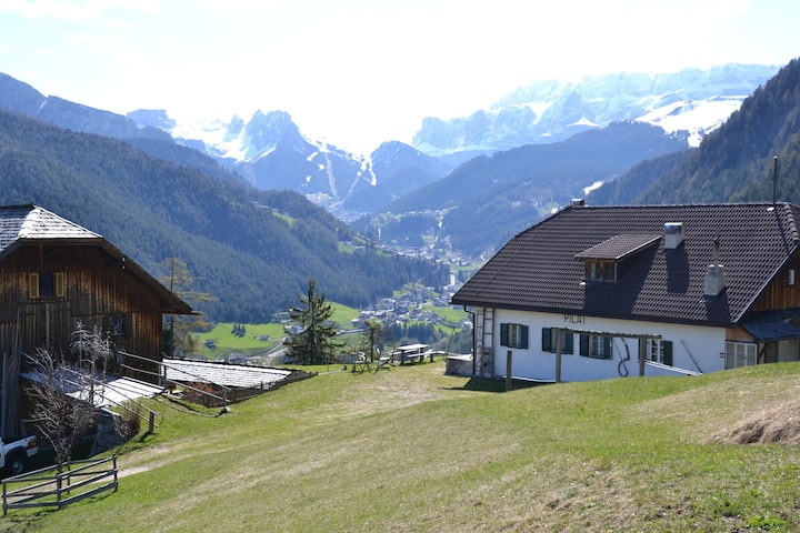 Country Apartment Pilat With Dolomites View - Urtijëi