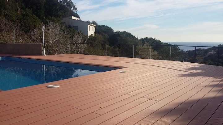 Modern Villa: Privacy, Pool, Nature, With Breathtaking View - Lloret de Mar