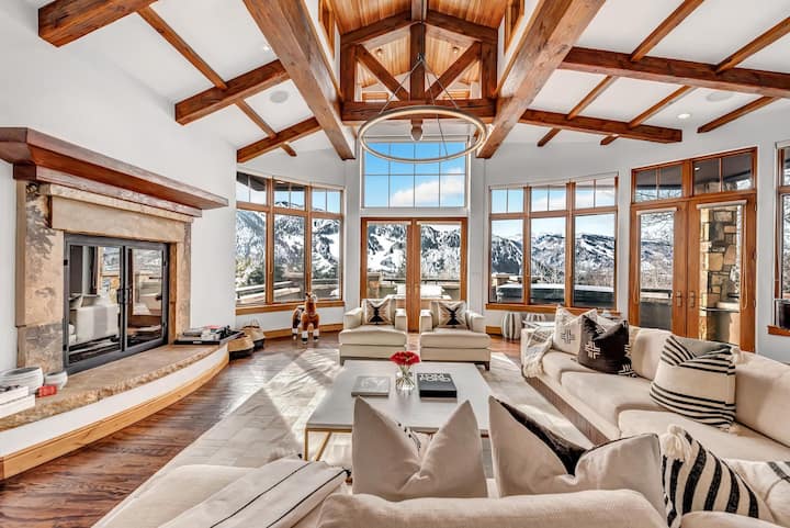 Stunning Aspen View Home Walk-able To Town - Aspen, CO