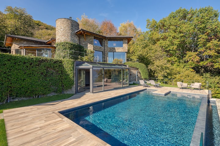 Dream Villa With Pool & Lake Views! - Villa Petra - Stresa