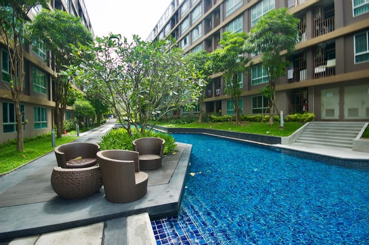 Spacious & Quiet 2 Bedrooms Condo On The 4th Floor - Phuket