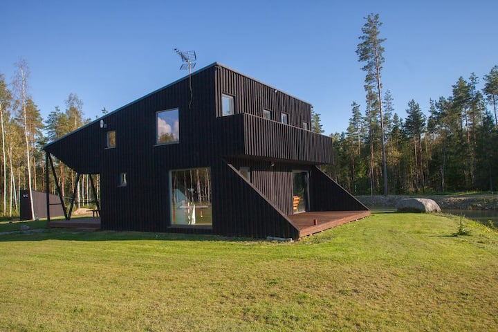 House With Sauna And Fireplace - Estland