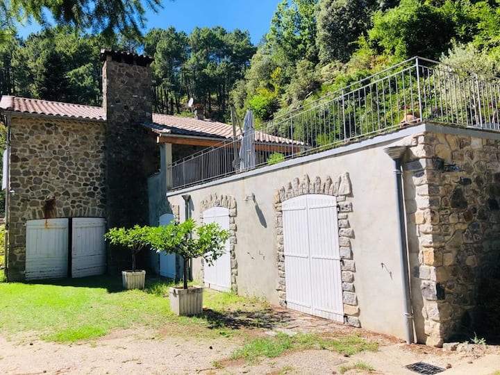 Villa Familiale Dans Un éCrin De Verdure - Saint-Jean-du-Gard
