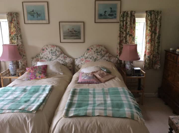 Smokey Cottage Bedroom 1 Double (Opt. Twin) - Malmesbury