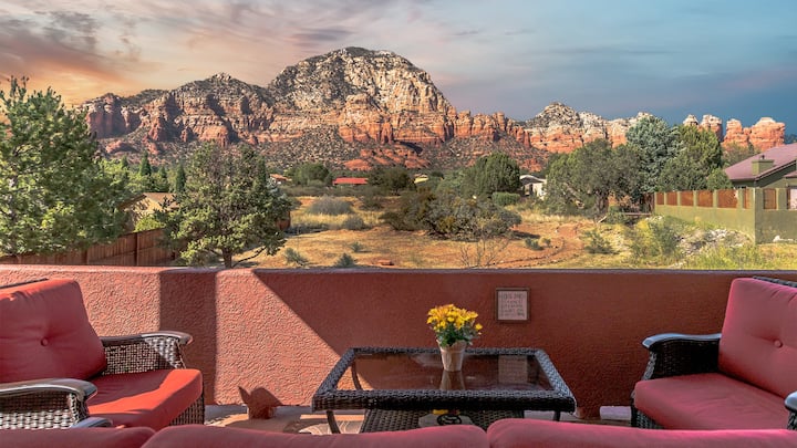 Luxury Home,  New Hot Tub, Red Rock Views, Permit #007652 - Sedona, AZ