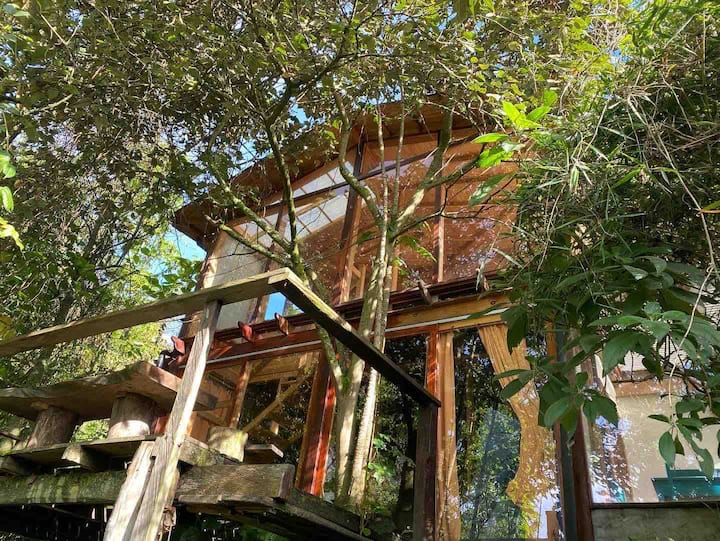 Casa De Pájaros En La Montaña De Passiflora - Tenjo